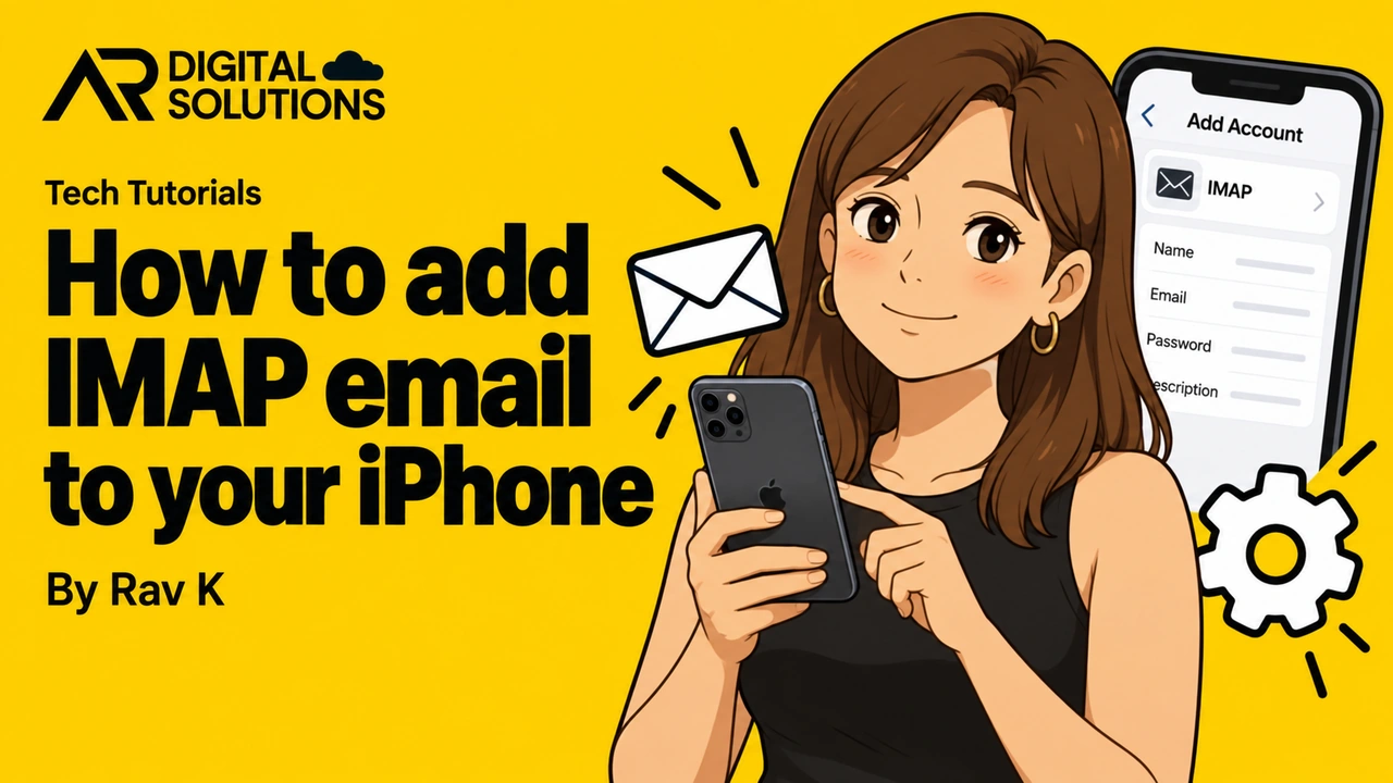How to add IMAP email to your iPhone