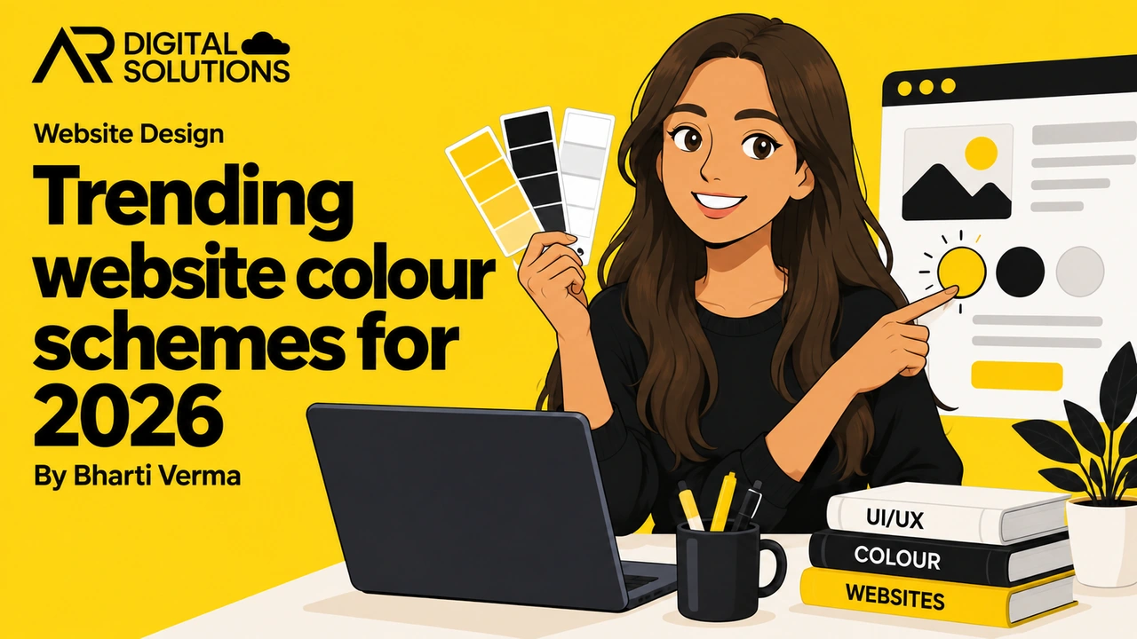Trending website colour schemes for 2026