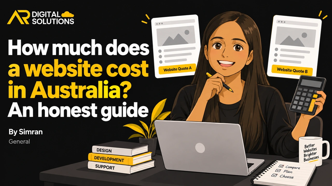 How much does a website cost in Australia? An honest guide