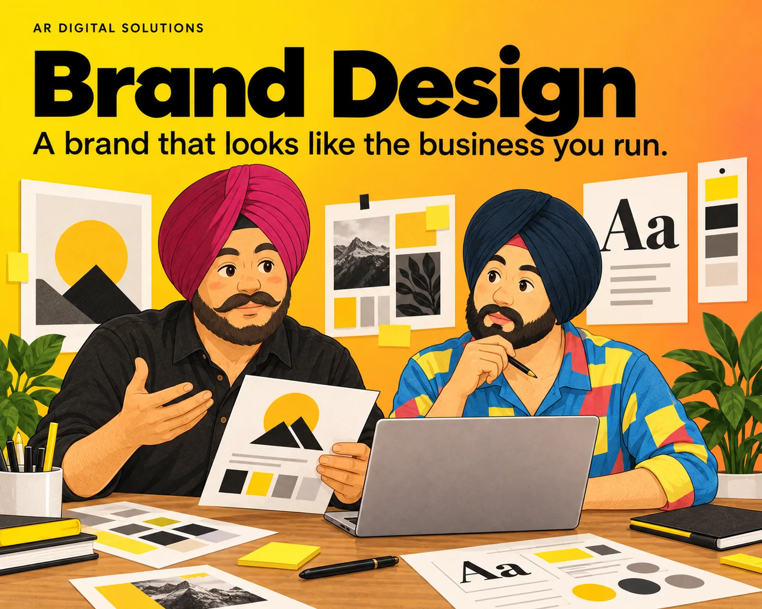 Consulting: A brand that looks like the business you run.