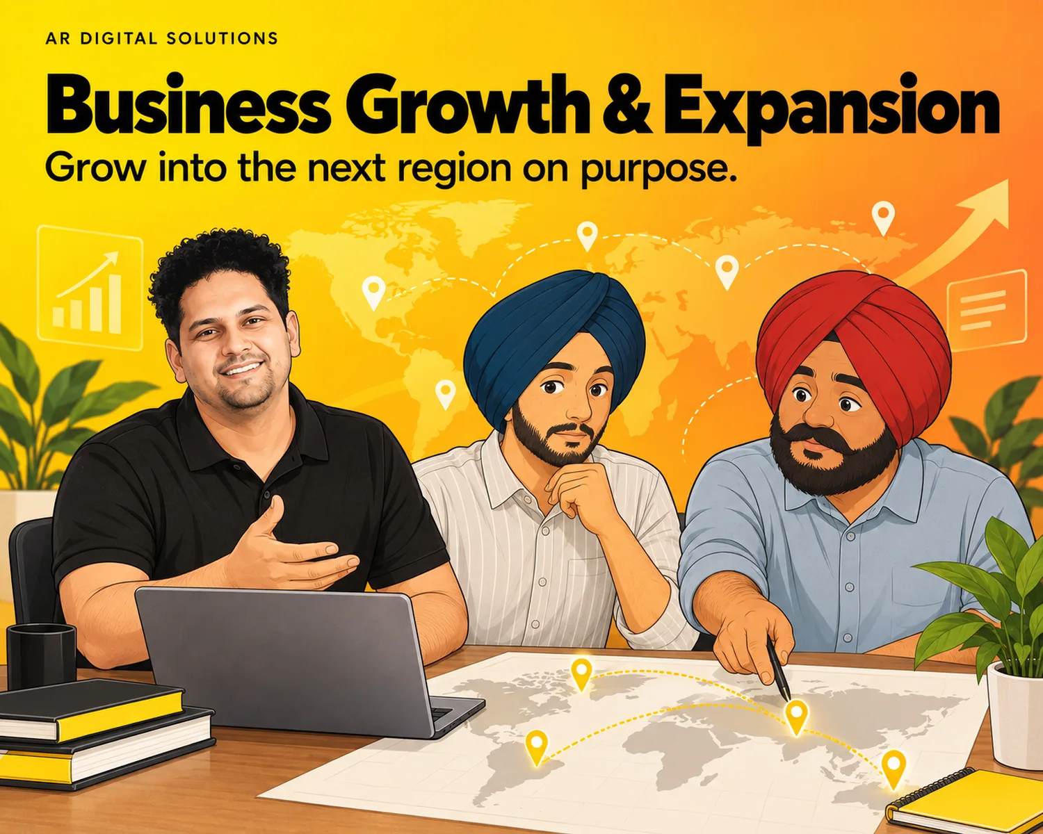 Consulting: Grow into the next region on purpose.