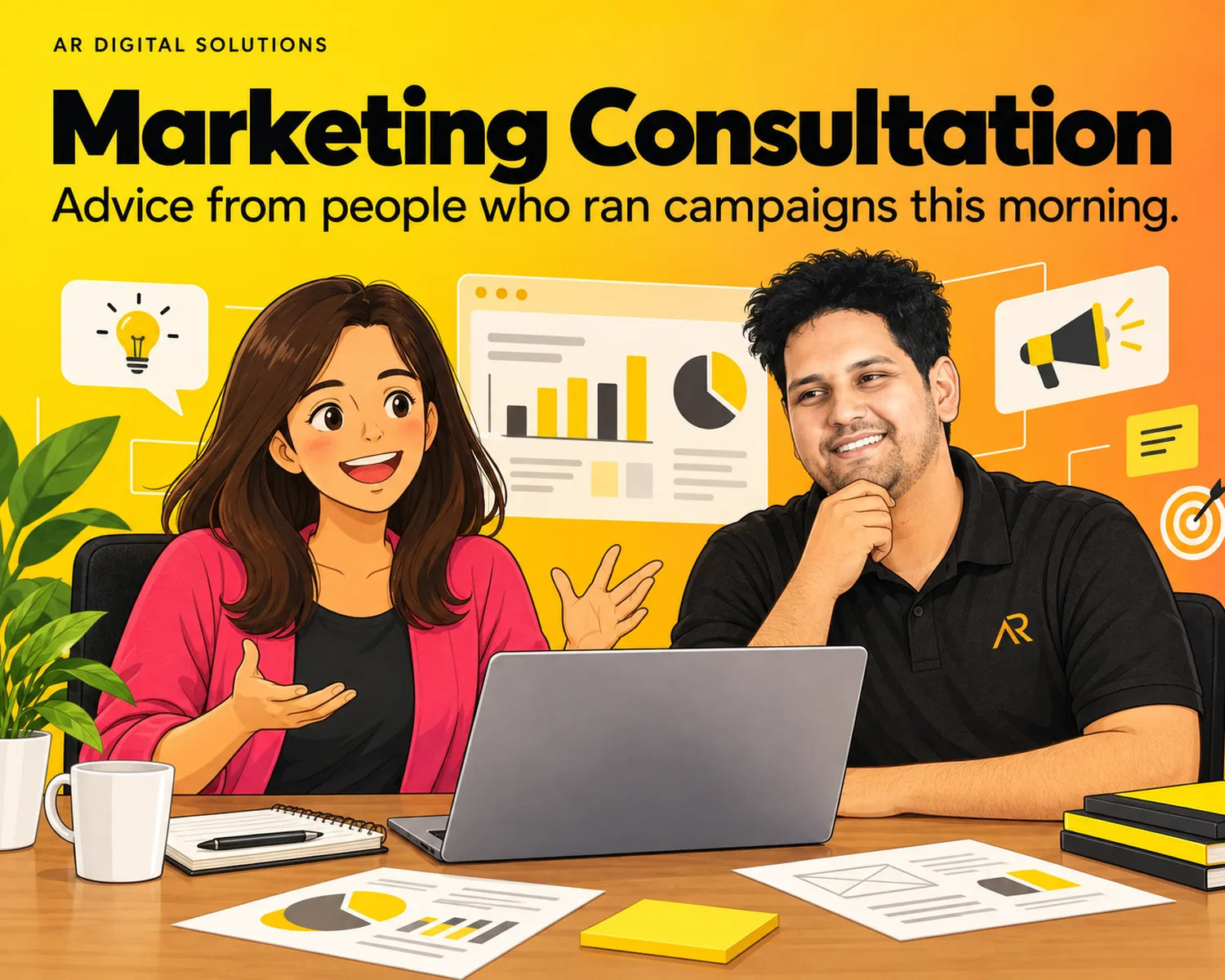 Consulting: Advice from people who ran campaigns this morning.