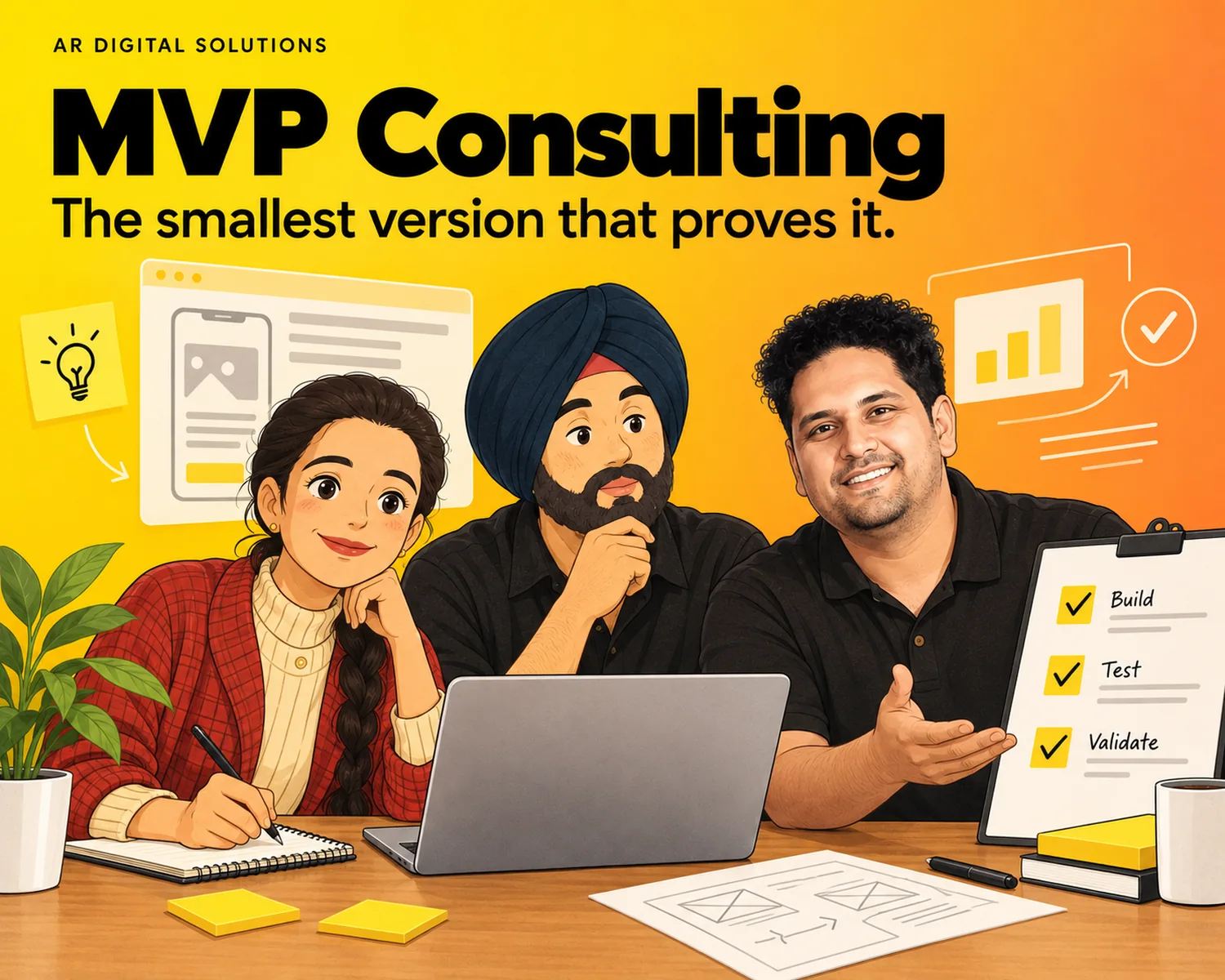 Consulting: The smallest version that proves it.