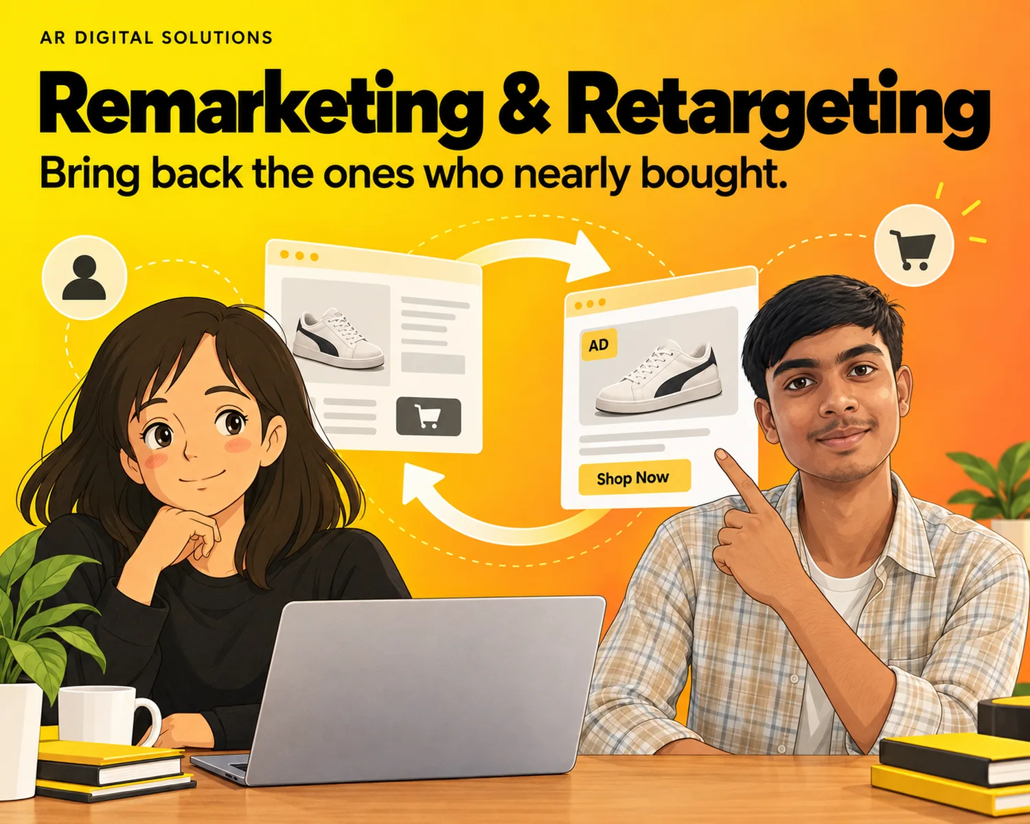 Digital marketing: Bring back the ones who nearly bought.