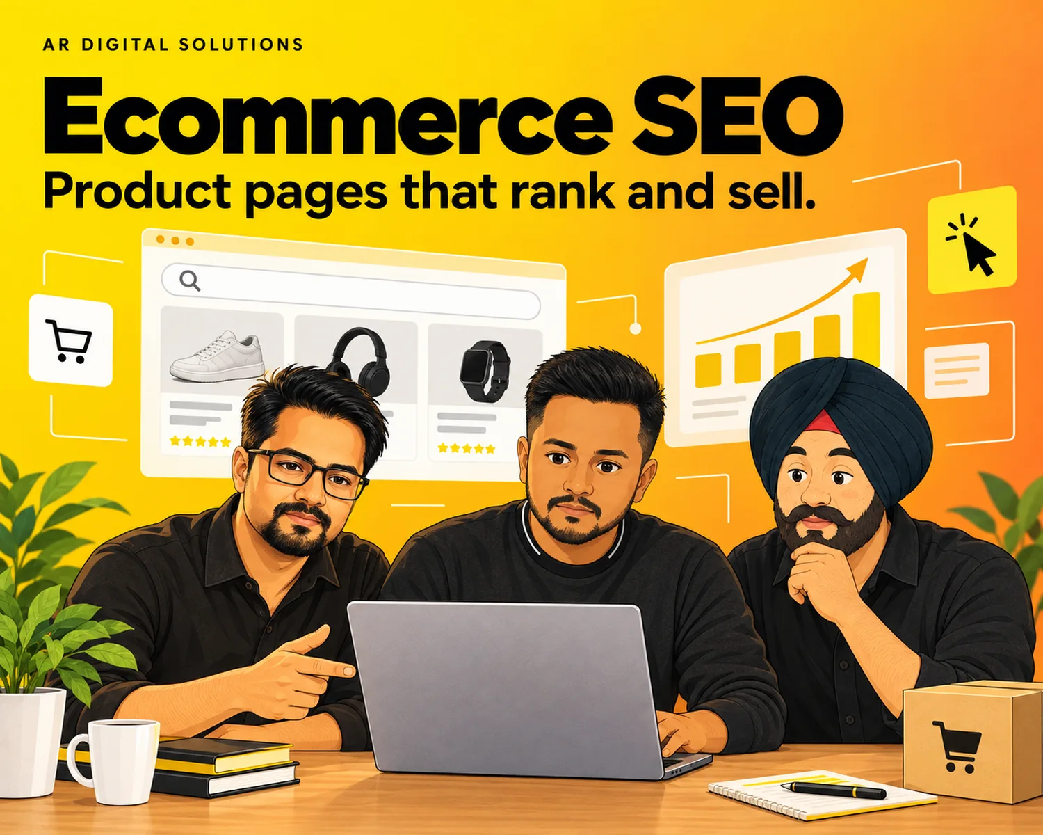 SEO: Product pages that rank and sell.