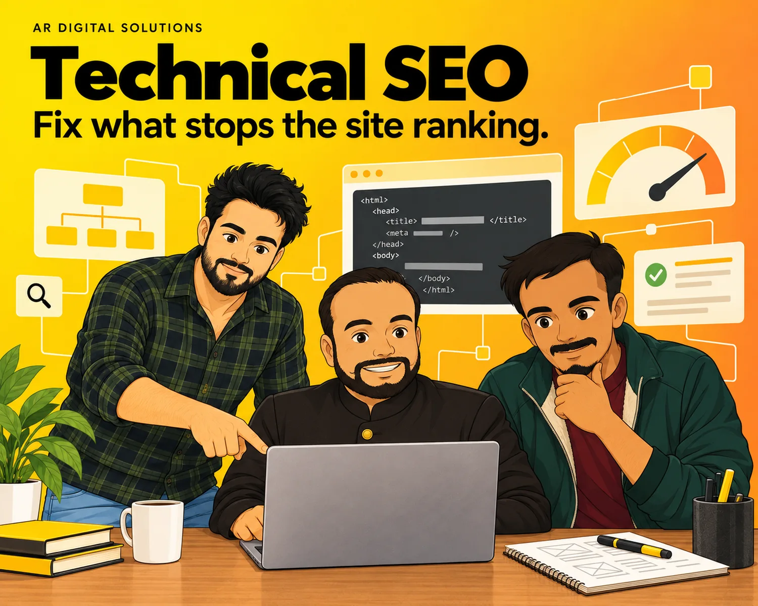 SEO: Fix what stops the site ranking.