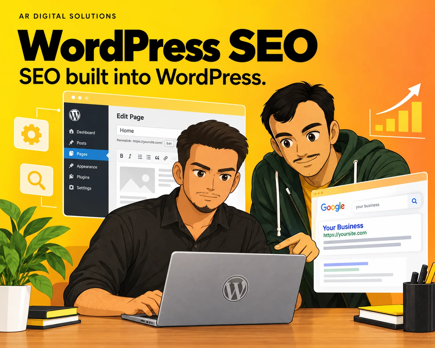 SEO: SEO built into WordPress.