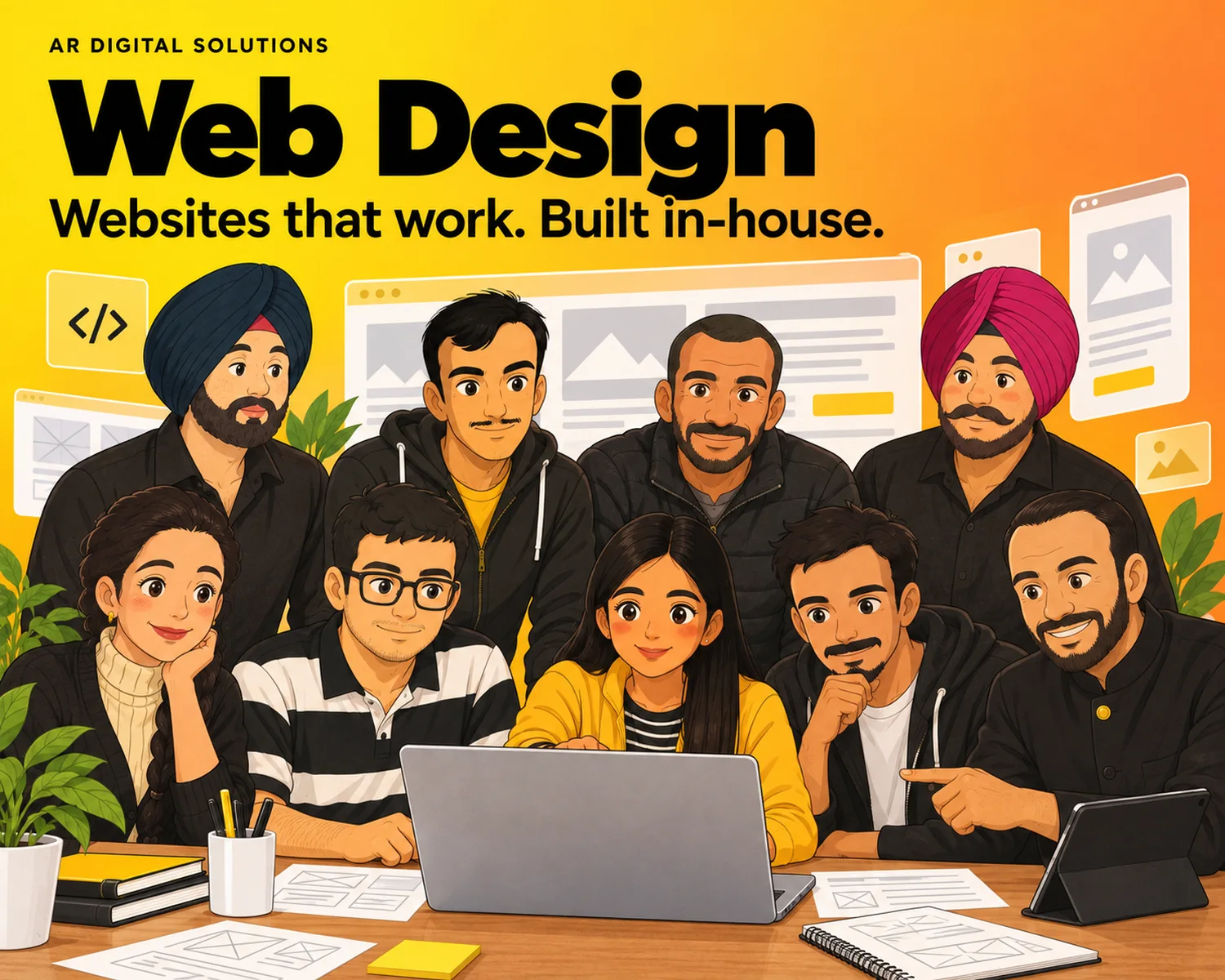 Website design: Websites that work. Built in-house.