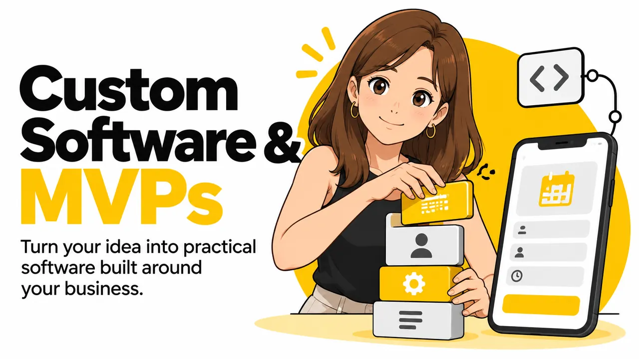 Custom software and MVPs