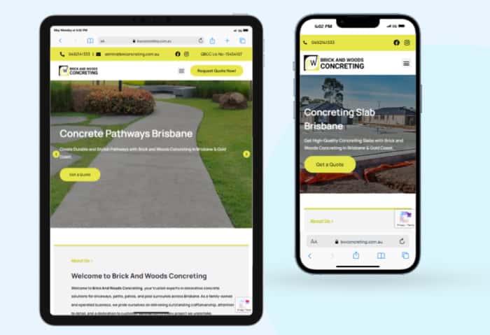 Brick and Woods Concreting