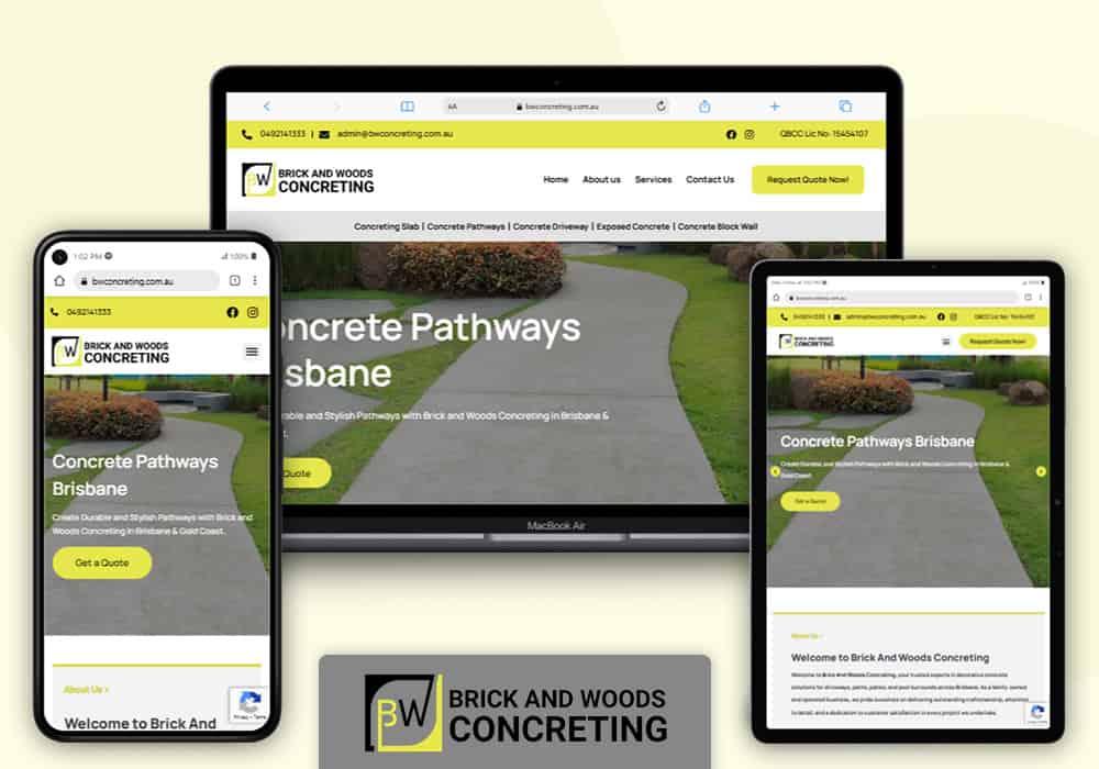 Brick and Woods Concreting