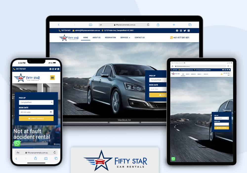 Fifty-star car rentals