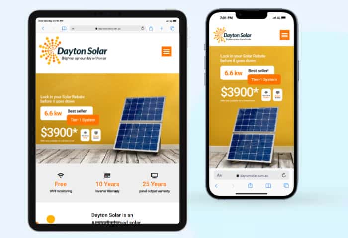 Dayton Solar specializes